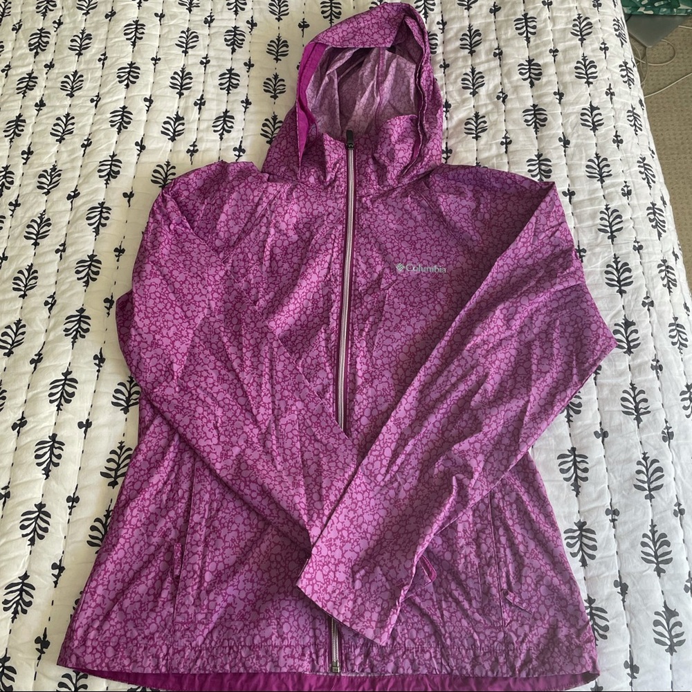 Columbia Rain Jacket Size M